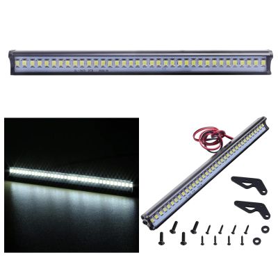 CrazyHobby Super Bright LED Light Bar - RC Roof LED Lamp Kit for 1/10 Traxxas TRX4 Slash 2WD 4X4 Axial SCX10 & SCX10 II Arrma Redcat Gen7 Gen 8 RC Rock Crawler Car
