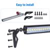 CrazyHobby Super Bright LED Light Bar - RC Roof LED Lamp Kit for 1/10 Traxxas TRX4 Slash 2WD 4X4 Axial SCX10 & SCX10 II Arrma Redcat Gen7 Gen 8 RC Rock Crawler Car view 4