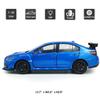 2016 Impreza WRX STI S207 Diecast Model Cars Racing Sports Toy Car 1/32 Scale Metal Childrens Die-cast Vehicles with Light, 4 Doors Open, Hood & Trunk Open, Toys for Boys Gifts Men, Blue view 2