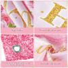 Ballerina Birthday Party Decorations 5 x 3 ft Cute Ballet Photography Backdrops for Girls Birthday Baby Shower Dance Ballerina Party Supplies Decorations view 3