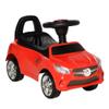 Aosom Kids Ride On Push Car, Foot-to-Floor Walking Sliding Toy Car for Toddler with Working Horn, Music, Headlights and Storage, Red view 1