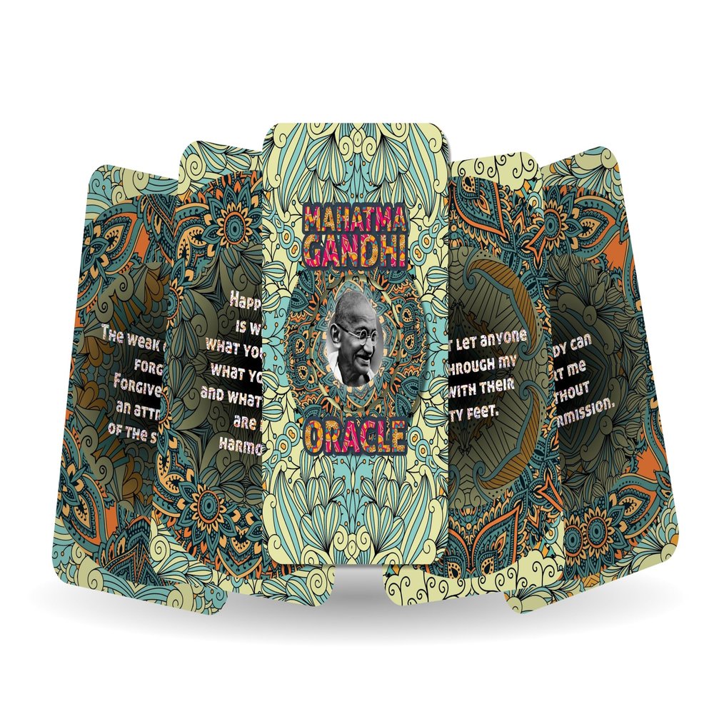 Ibiza Tarot Mahatma Gandhi Oracle