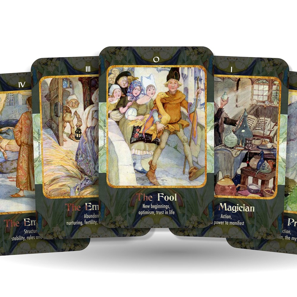 Ibiza Tarot- Anne Anderson Tarot - Major Arcana| Fortune Telling Tarot Cards Deck for Beginners |Authentic Tarot Experience - Set of 22 Cards