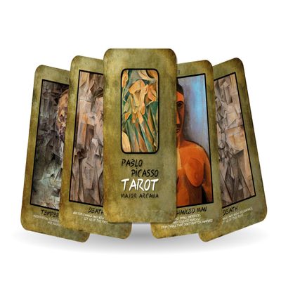 Ibiza Tarot- Pablo Picasso Tarot - Major Arcana | Fortune Telling Tarot Cards Deck for Beginners |Authentic Tarot Experience - Set of 22 Cards
