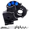CrazyHobby Aluminum Transmission Case Gearbox with Motor Plate and Arm Mounts for 1/10 Traxxas Slash 2WD Rustler Stampede Bandit Replace of 3691 view 1