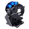CrazyHobby Aluminum Transmission Case Gearbox with Motor Plate and Arm Mounts for 1/10 Traxxas Slash 2WD Rustler Stampede Bandit Replace of 3691 view 3