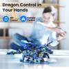 Sillbird Dragon Building Kit with Remote Control STEM Gifts for Kids Boys Ages 8-12, Technic Buildable 3in1 Models Coding Toys for Birthday with 590 Pieces view 3