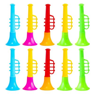 jojofuny Children Trumpet Toys Mini Blowing Horn Lightweight Portable Musical Instrument Educational Toy for Kids Birthday Holiday