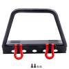 CrazyHobby Metal RC Crawler Front Bumper with Winch Mount Shackles for Axial SCX10 & SCX10 II Redcat Gen7 Gen 8 Upgrades (Type A) view 4