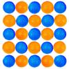 ArtCreativity Pack of 24 Mini Replacement Basketballs for Desktop Mini Basketball Games, Plastic Basketball Toys in Blue and Orange, Accessories for The Desktop Basketball Shooting Game view 1