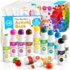 Ultimate Stationery Dot Markers for Toddlers and Kids - 12 Colors Washable Bingo Daubers, Dot Art, Toddler Art and Crafts - Includes Free Activity Book view 1