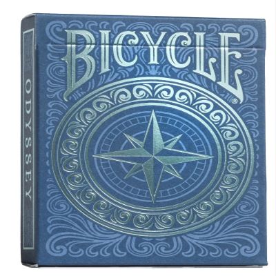 Bicycle Odyssey Playing Cards, Blue