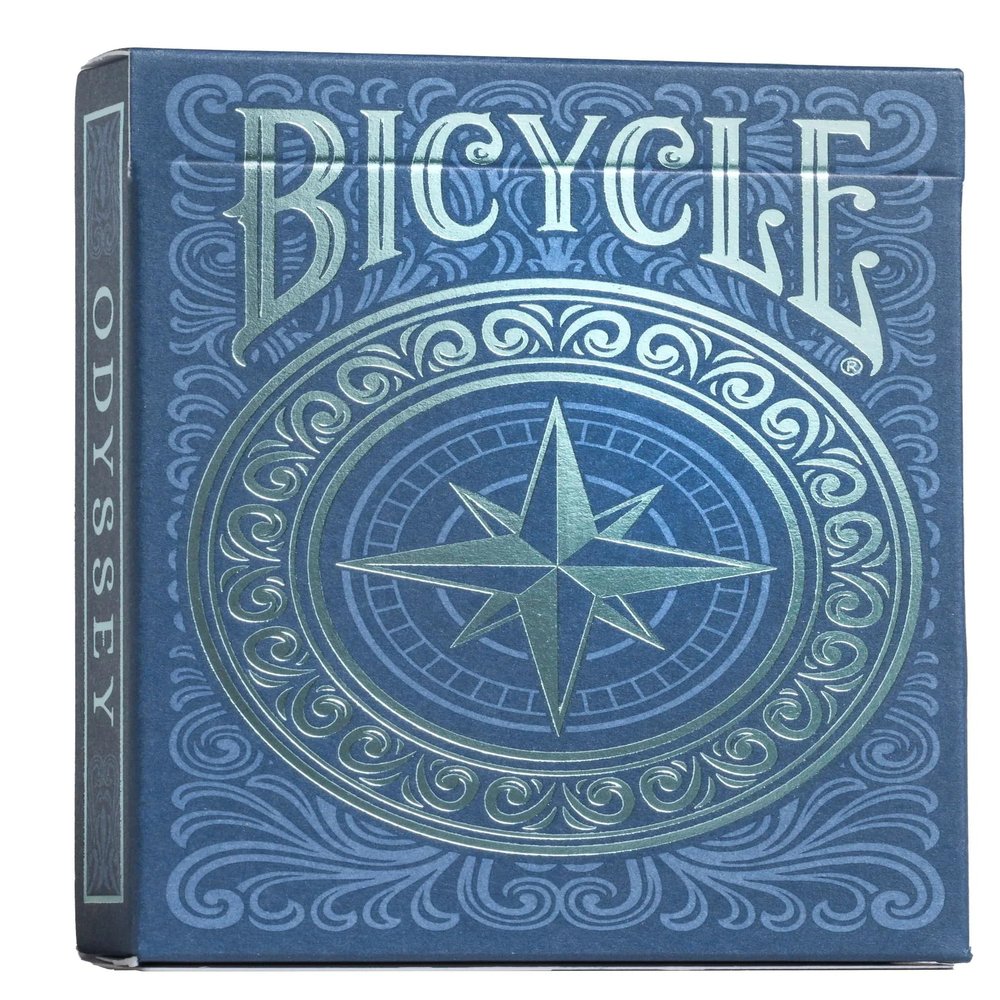 Bicycle Odyssey Playing Cards, Blue