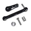 GPM Racing Aluminum Tie Rod + 25T Servo Horn Black : Losi Lasernut U4 view 1