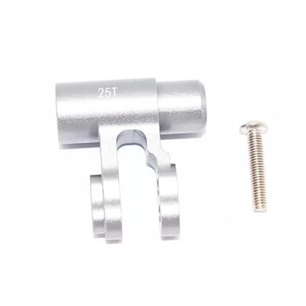 GPM Racing Aluminum Standard 25T Servo Horn Silver : X_M_A_X_X
