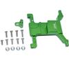 GPM Racing Aluminum Servo Mount Green : Axial 1:10 SCX10 III/Gladiator view 1