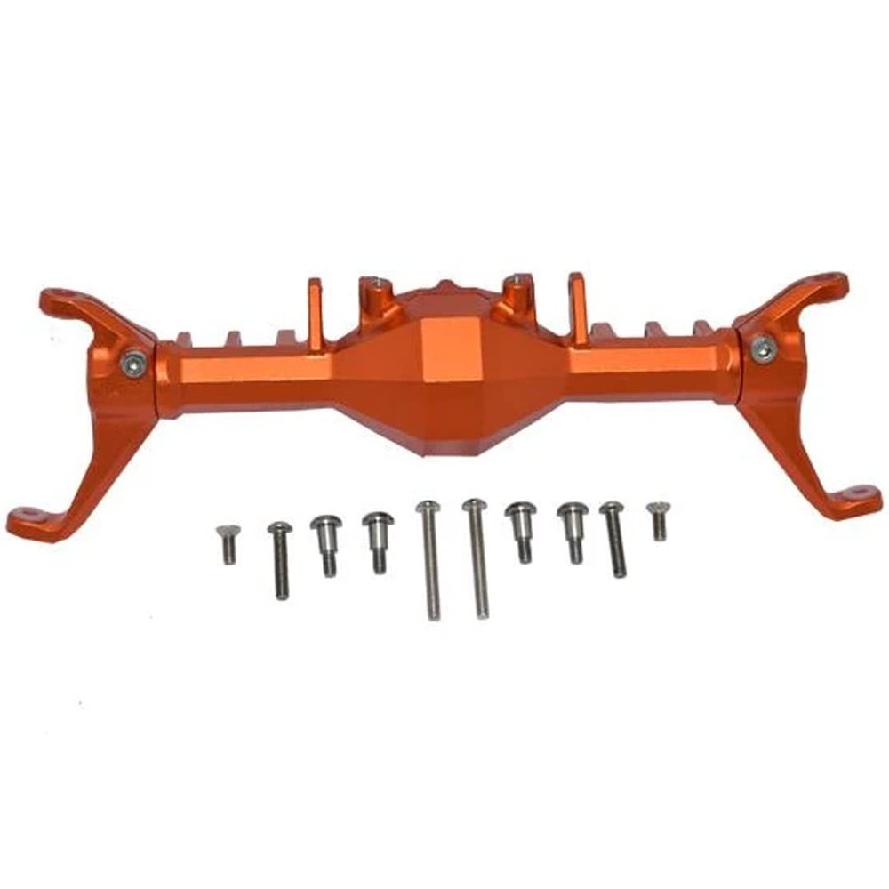 GPM Racing Aluminum Front Gear Box Orange : Axial Capra 1.9 UTB