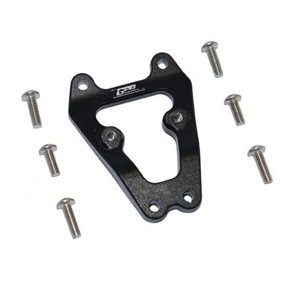 GPM Racing Aluminum Front Bumper Support Frame Black : Losi Lasernut U4