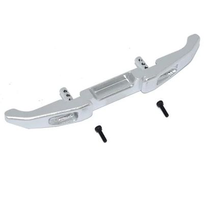 GPM Racing Aluminium Rear Bumper Silver : SCX24