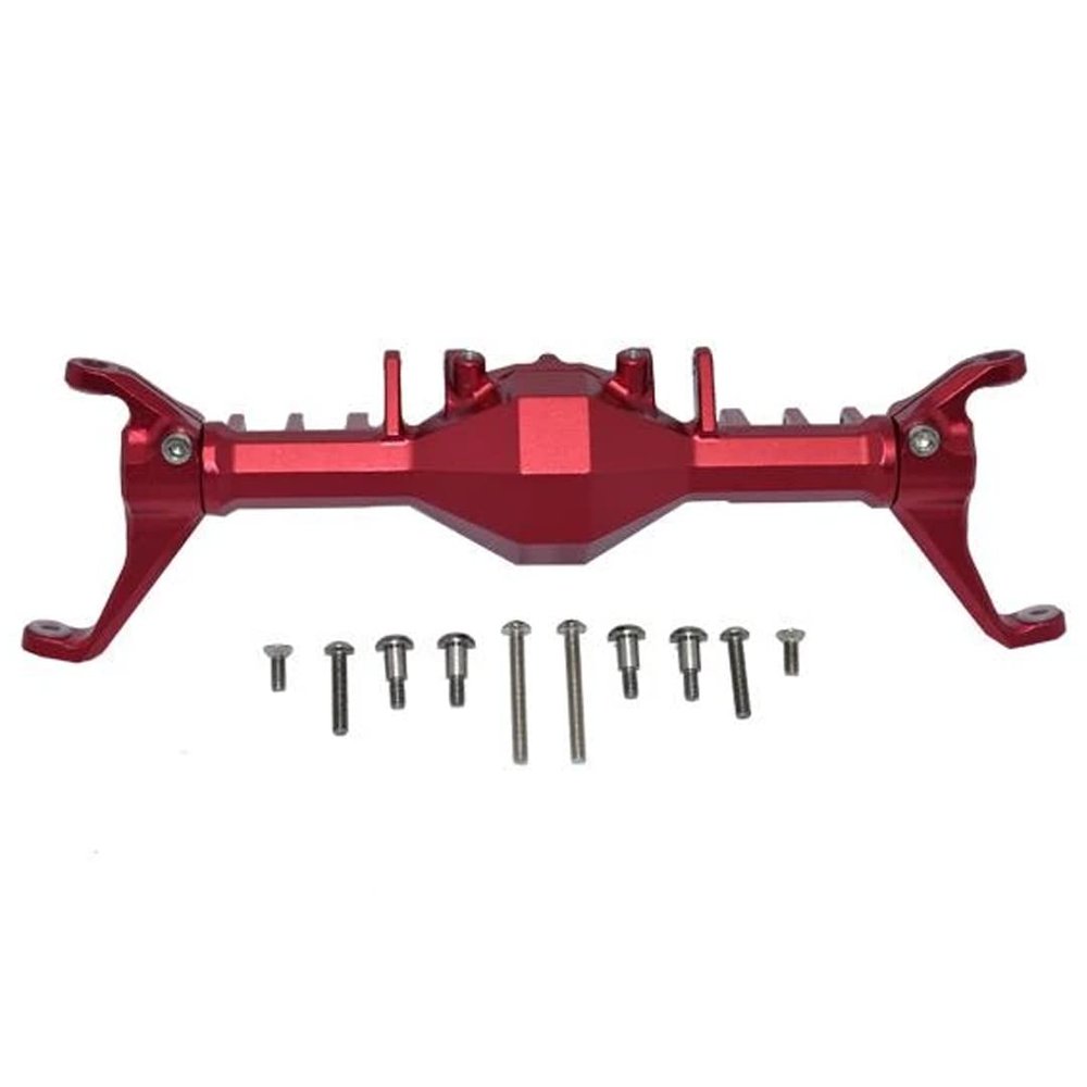 GPM Racing Aluminum Front Gear Box Red : Axial Capra 1.9 UTB