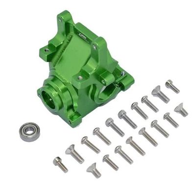 GPM Aluminum Front/Rear Gear Box Without Carrier Green : 1/8 KRATON/Talion