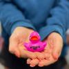 Crafters Cup VHOB You've Been Ducked Rubber Ducks | Bulk 20 Pack | Rubber Ducky 2.25 inches Wide and 1.75 inches Tall | Use with Duck Duck Tags | Tuscadero Pink Duck (Pink Rubber Ducks) view 3