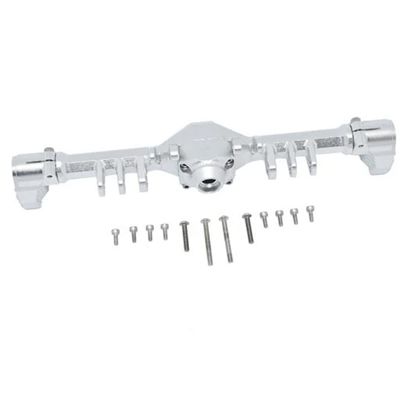 GPM Racing Aluminum Rear Gear Box Silver : Axial Capra 1.9 UTB