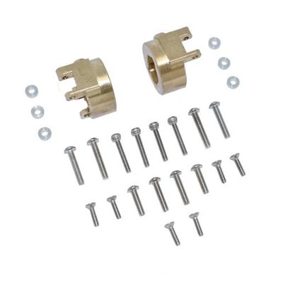 TRAXXAS TRX4 TRAIL CRAWLER Brass Rear Gear Box Mounts (Multiple Positioning Holes) - 28pc set - GPM TRX4013CAX [TRX4013CAX]