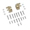 TRAXXAS TRX4 TRAIL CRAWLER Brass Rear Gear Box Mounts (Multiple Positioning Holes) - 28pc set - GPM TRX4013CAX [TRX4013CAX] view 1