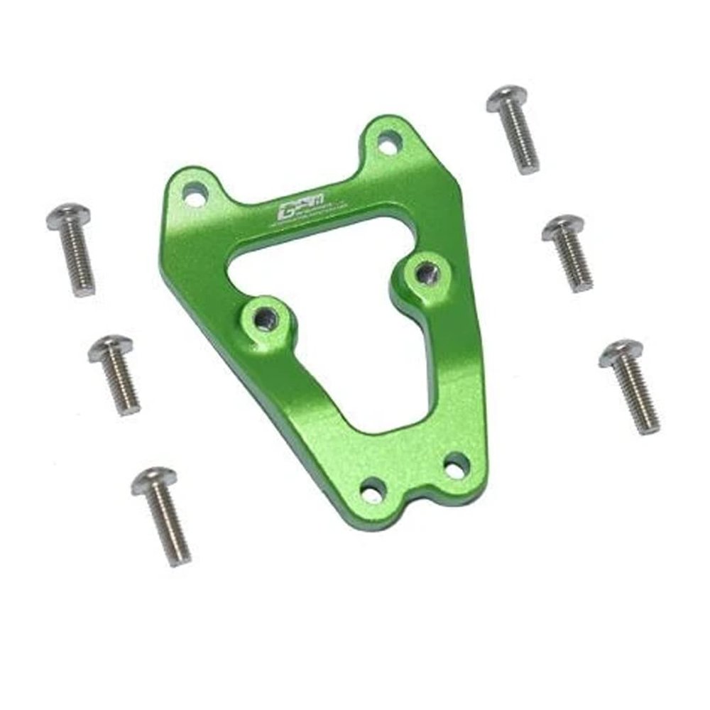 GPM Racing Aluminum Front Bumper Support Frame Green : Losi Lasernut U4