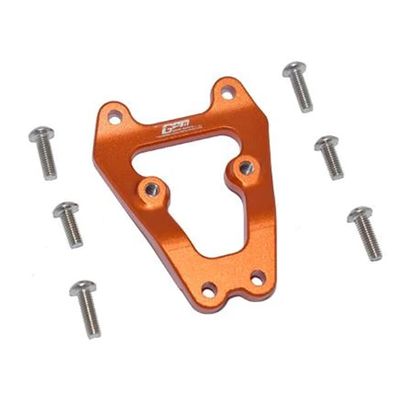 GPM Racing Aluminum Front Bumper Support Frame Orange : Losi Lasernut U4