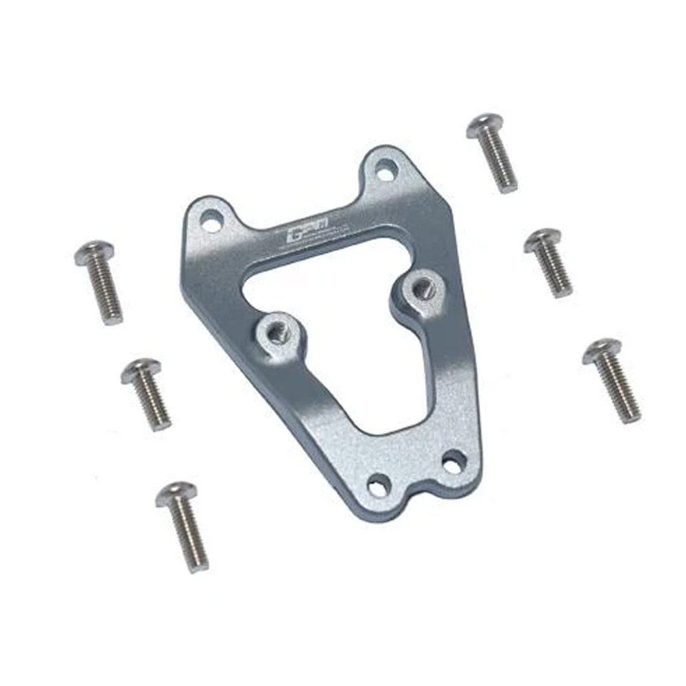 GPM Racing Aluminum Front Bumper Support Frame Grey : Losi Lasernut U4