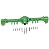GPM Racing Aluminum Rear Gear Box Green : Axial Capra 1.9 UTB view 1