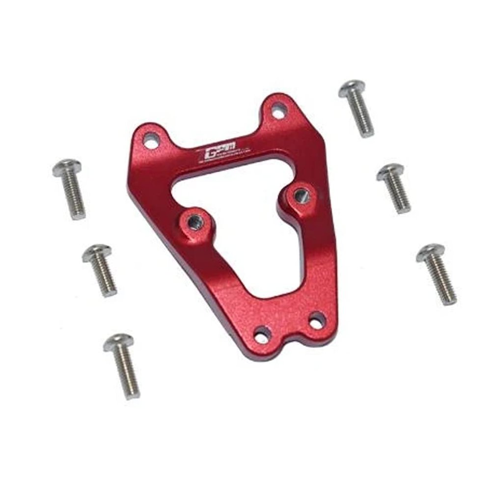GPM Racing Aluminum Front Bumper Support Frame Red : Losi Lasernut U4