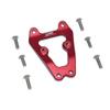 GPM Racing Aluminum Front Bumper Support Frame Red : Losi Lasernut U4 view 1