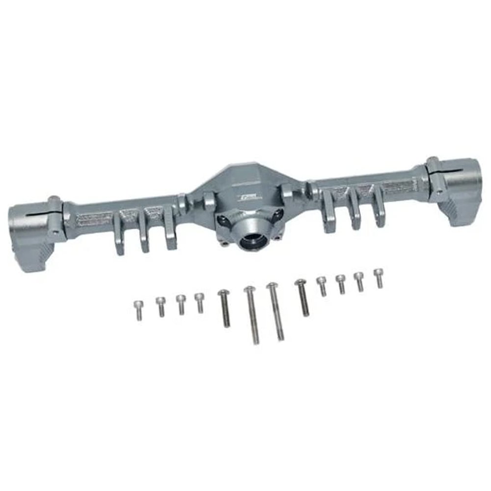 GPM Racing Aluminum Rear Gear Box Grey : Axial Capra 1.9 UTB