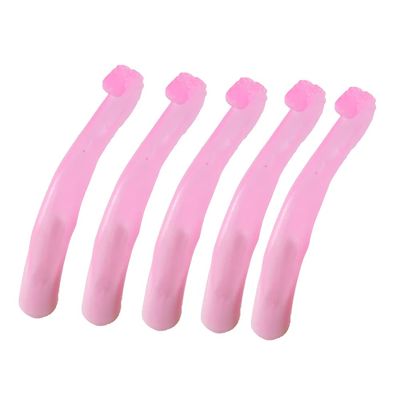 Silicone Finger Tentacle Puppets Glow-in-The-Dark (Dark Pink, 5)