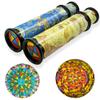 Xeehwb 2 Pack Classic Kaleidoscope Toy,Magic Rotating Kaleidoscope,Stretchable Long World Kaleidoscope,Educational Toy Kaleidoscope for Children Gifts view 1