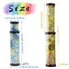 Xeehwb 2 Pack Classic Kaleidoscope Toy,Magic Rotating Kaleidoscope,Stretchable Long World Kaleidoscope,Educational Toy Kaleidoscope for Children Gifts view 2