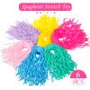 Civaner 6 Pieces Sensory Spaghetti Stretchy Toy Stretchy Pasta Toy Ramen Fidget Strings for Stress Relieve Gifts Early Education Birthday Valentine's Day Holiday Party Gifts(Multicolor) view 2