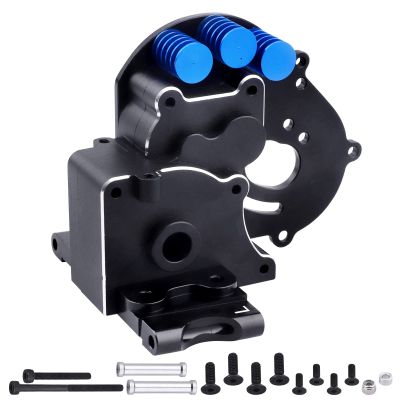 FriHobby Aluminum Transmission Case for 1/10 2WD Traxxas Slash Rustler Stampede Replacement of 3691