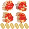 Civaner Chinese New Year 2026 Scratch Off Cards Year of The Horse Scratch Fortune Cards and Ancient Chinese Coins Good Luck Coins for Spring Festival Party Supplies(60 Pcs,Horse) view 1