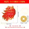 Civaner Chinese New Year 2026 Scratch Off Cards Year of The Horse Scratch Fortune Cards and Ancient Chinese Coins Good Luck Coins for Spring Festival Party Supplies(60 Pcs,Horse) view 2
