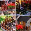 Montidey DIY Miniature Dollhouse Kit Chinese Style Courtyard Puzzle Handcrafts Toys Creative Room with Furniture Birthday Gifts for Friend view 4
