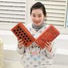 balacoo Brick Doll Plush Toy Soft Simulation Pillow for Boy Girl Adults for Home Office Decoration and Fun Trick Plaything Surface-Washable Easy Care view 2