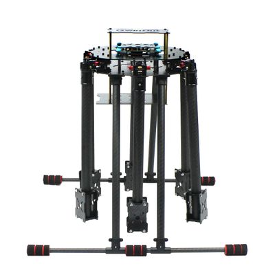 QWinOut T850 6-Axle Carbon Fiber Frame 850mm Un-Assembly Airframe Kit for DIY RC Quadcopter