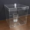 SUMAG Organic Glass Box for Self Explosion Glass Magic Tricks Glass Breaking Magic Magician Stage Illusions Mentalism Gimmicks Props view 2