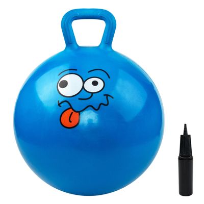EVERICH TOY Hopper Ball, Bouncing Ball with Handle, 22 Inches Jumping Hoppity Hop Toys, Sit and Bounce on Toys for Boys and Girls Gifts