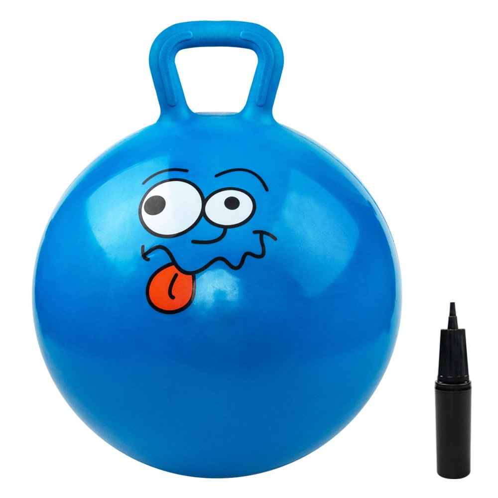 EVERICH TOY Hopper Ball, Bouncing Ball with Handle, 18 Inches Jumping Hoppity Hop Toys, Sit and Bounce on Toys for Boys and Girls Gifts