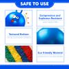 EVERICH TOY Hopper Ball, Bouncing Ball with Handle, 18 Inches Jumping Hoppity Hop Toys, Sit and Bounce on Toys for Boys and Girls Gifts view 3